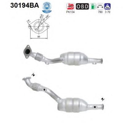 AS 30194BA Catalytic Converter
